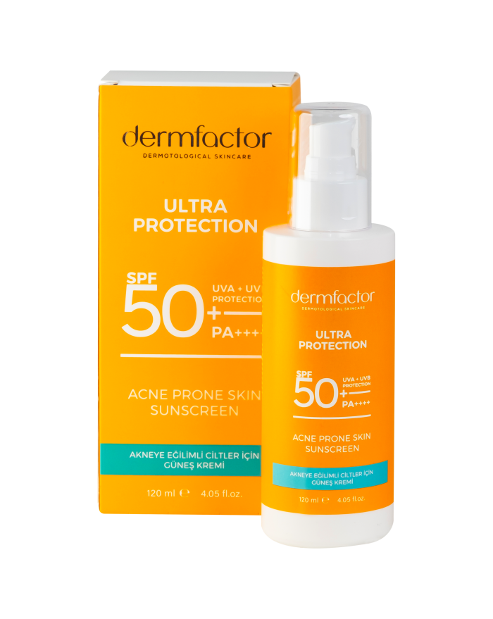 Dermfactor Ultra Protection Akneye Eğilimli Cilt Tipleri İçin Güneş Kremi - Görsel 1