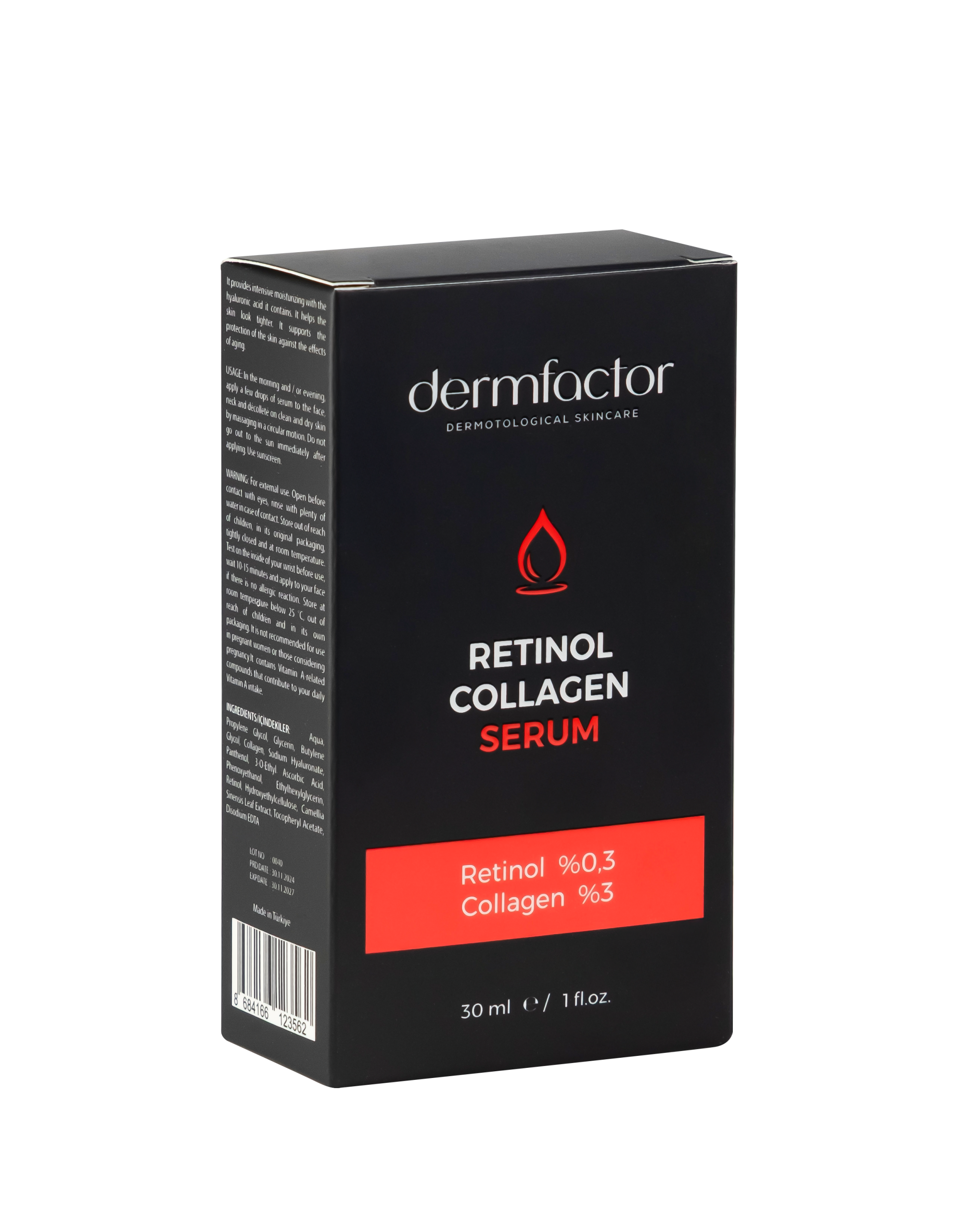 Dermfactor Retinol + Collagen Serum 30 ml Dermfactor Retinol + Collagen Serum 30 ml - Görsel 3