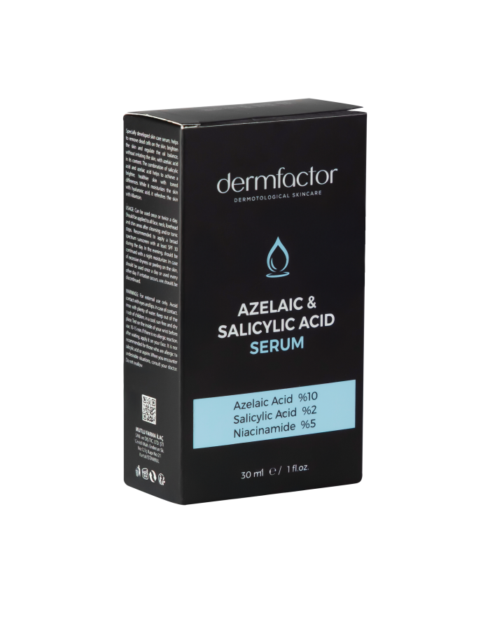 Dermfactor Azelaic & Salicylic Acid Serum 30 ml - Görsel 3