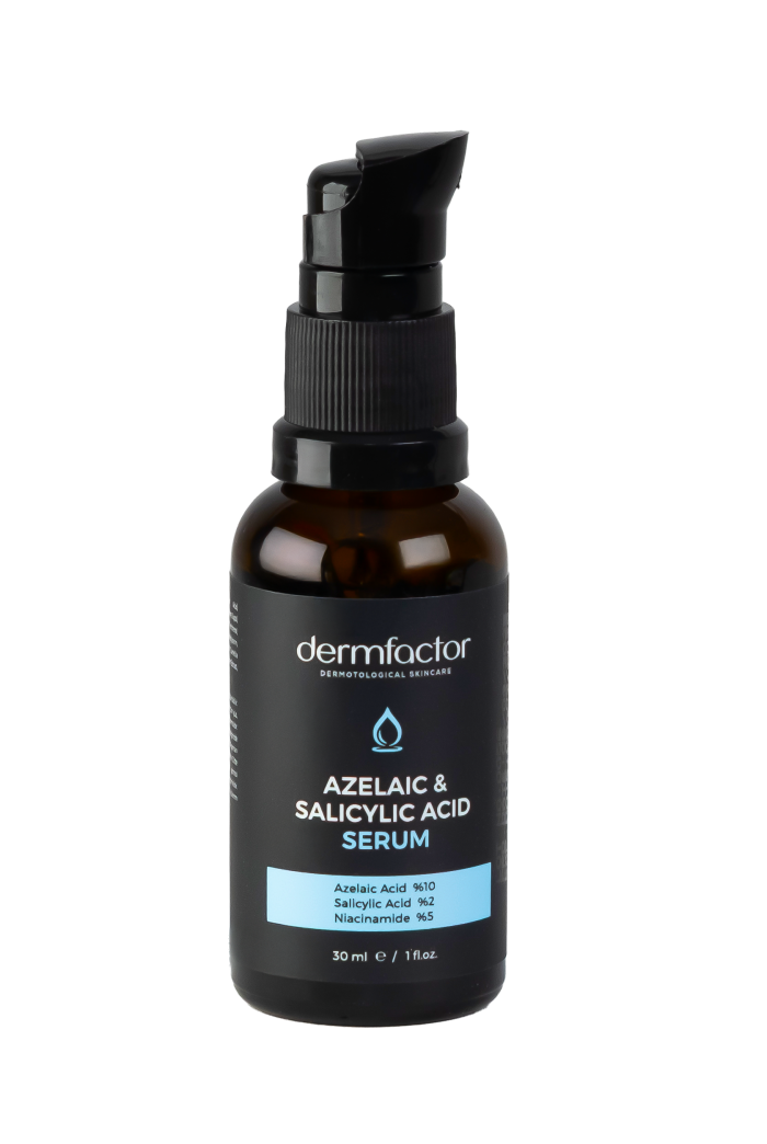 Dermfactor Azelaic & Salicylic Acid Serum 30 ml - Görsel 2