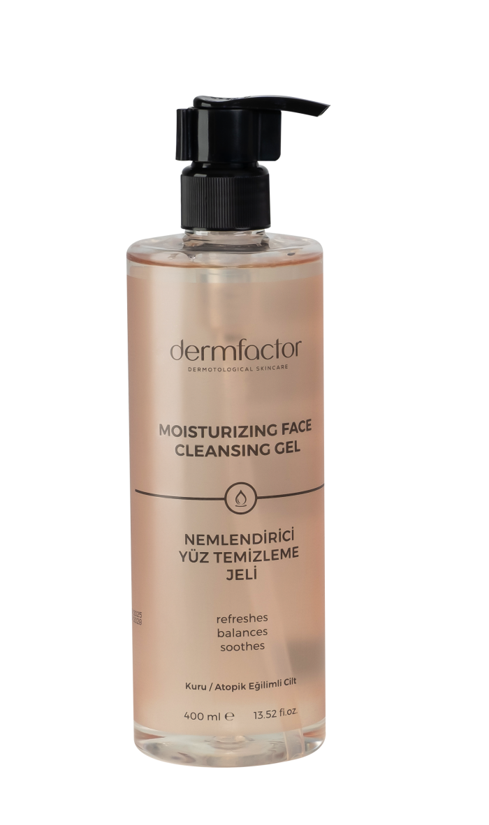 Dermfactor Nemlendirici Yüz Temizleme Jeli 400 ml - Görsel 1